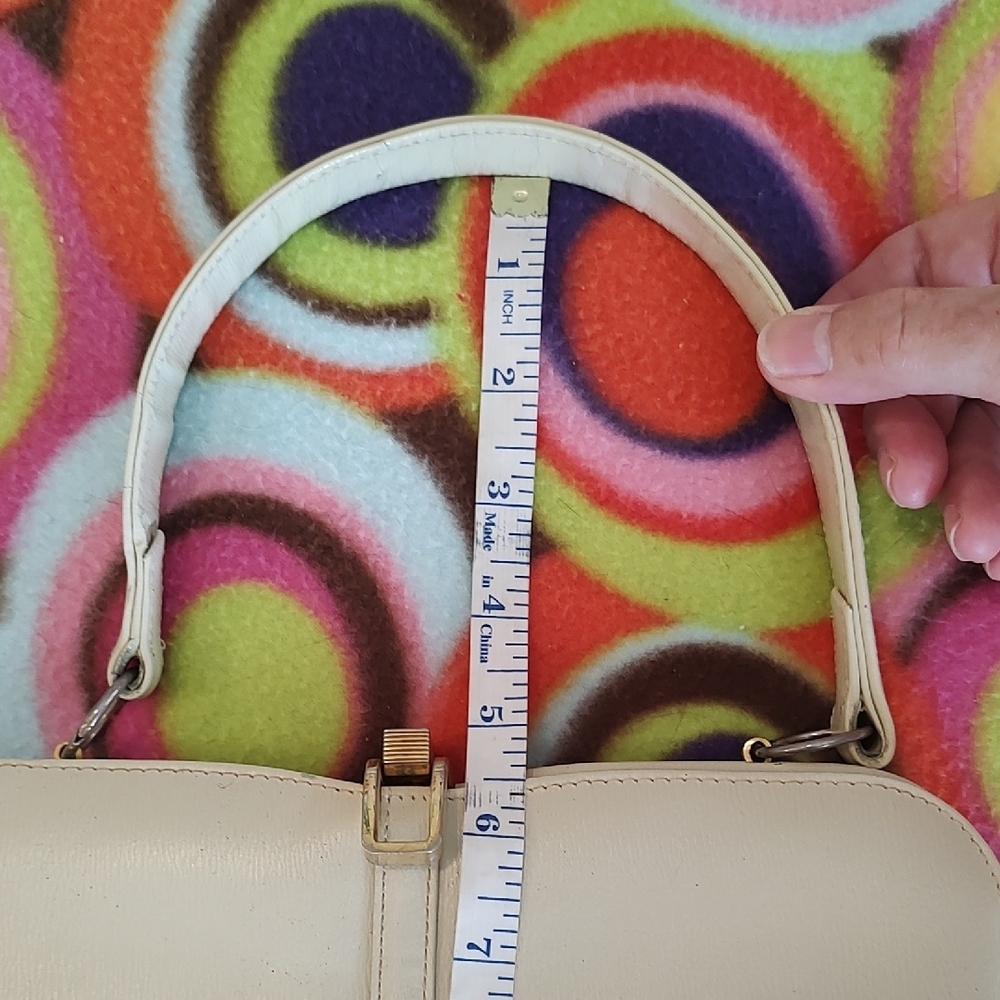 VINTAGE DOFAN Leather Tote Circa 1940-1950's EVC - Picture 15 of 16
